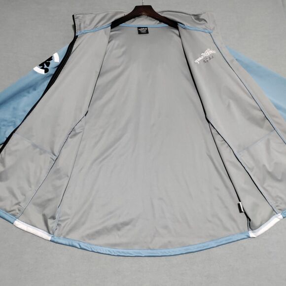Club‎ RunDisney Member Jacket 2023 Adult XL Full Zip Hooded Zip Pockets Blue - Picture 8 of 16